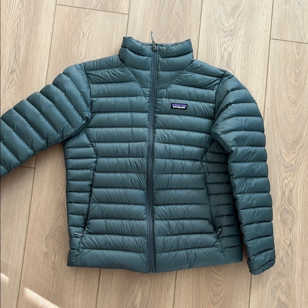 Patagonia Noveau Green Puffer Jacket (Down Sweater) NWOT